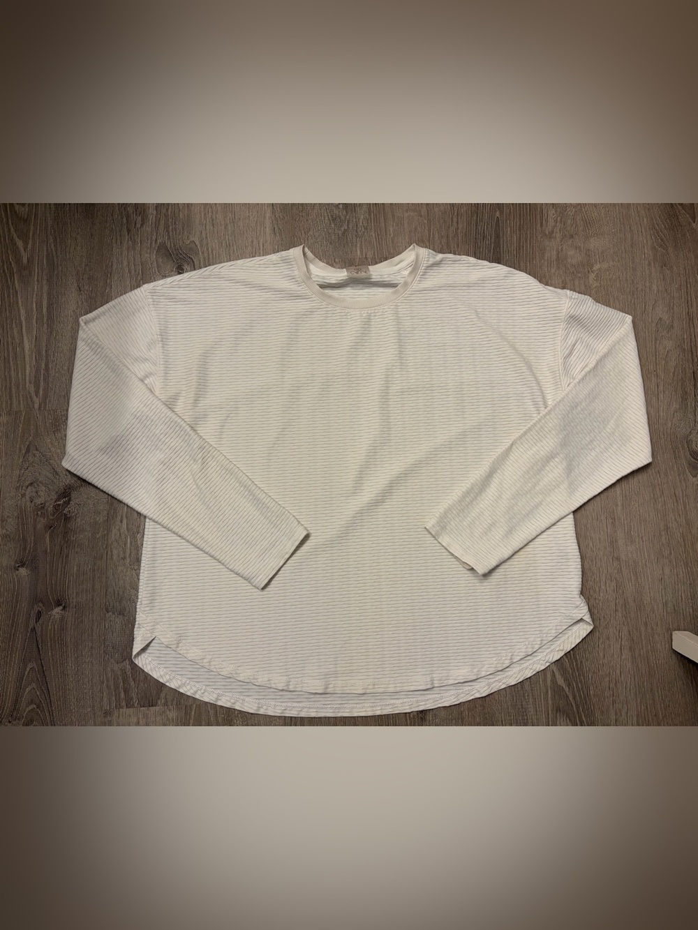 Women's CALIA Renew Twisted Mesh Long Sleeve Tee- Size Large- Pre-owned